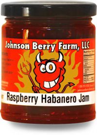 Raspberry-Habanero Jam, Johnson Berry Farm - 10.5 oz